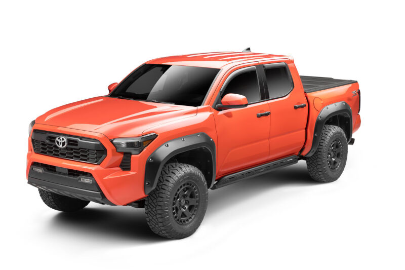 Toyota Tacoma Frame Mount Sliders - Go Rhino - Xtreme Frame - Textured Black - `24-`27